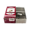 4 carrés à pâtisserie + poussoir 4 carrés à pâtisserie + poussoir