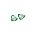 Boutons de rose blancs Patisdécor x15 Boutons de rose blancs Patisdécor x15