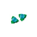 Boutons de rose bleue Patisdécor x15 Boutons de rose bleue Patisdécor x15