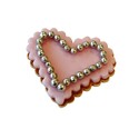 Emporte-pièce coeur cannelé 4,7 cm Emporte-pièce coeur cannelé 4,7 cm