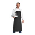 Tablier valet bavette noir Tablier valet bavette noir