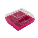 Boîte 6 macarons fuchsia Boîte 6 macarons fuchsia
