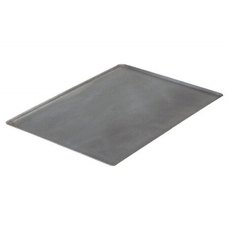 Plaque cuisson tôle noire 60 x 40 cm