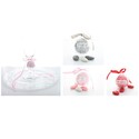 Boîte à dragées petite boule transparente x3 Boîte à dragées petite boule transparente x3