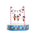 Kit décor gâteau Pirate Kit décor gâteau Pirate