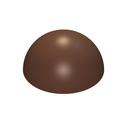 Moule chocolat polycarbonate demie sphère Moule chocolat polycarbonate demie sphère