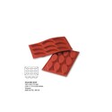Moule silicone 9 grandes barquettes Moule silicone 9 grandes barquettes