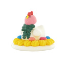 Poule dans son nid en sucre Poule dans son nid en sucre