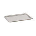 Plateau pâtissier inox bords ronds 24 cm Plateau pâtissier inox bords ronds 24 cm