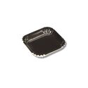 Mini assiette carton carrée noire 65 mm (x100) Mini assiette carton carrée noire 65 mm (x100)