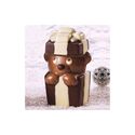 Moule chocolat ourson cadeau 3D Moule chocolat ourson cadeau 3D
