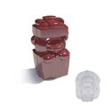 Moule chocolat ourson cadeau 3D Moule chocolat ourson cadeau 3D