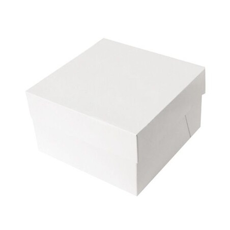 Boîte à gâteau carrée 21 cm hauteur 15 cm