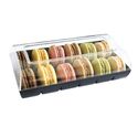 Boîte 12 macarons noire Boîte 12 macarons noire