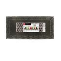 Plateau plastique dentelle noir 13 x 27 cm Plateau plastique dentelle noir 13 x 27 cm
