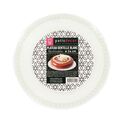 Plateau dentelle rond blanc 24 cm Plateau dentelle rond blanc 24 cm