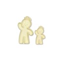 Forme modelage pop-it bonhomme en pain d'épice(x2) Forme modelage pop-it bonhomme en pain d'épice(x2)