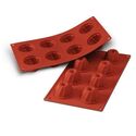 Moule silicone 8 petits Gugelhopfs 5,5 cm Moule silicone 8 petits Gugelhopfs 5,5 cm