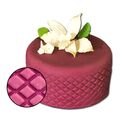 Empreinte effet matelassé losanges Patisdécor Empreinte effet matelassé losanges Patisdécor