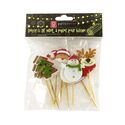 Décors de Noël en feutrine thème 1 (x10) Décors de Noël en feutrine thème 1 (x10)