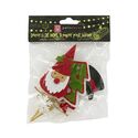 3 décors de Noël assortis en feutrine thème 1 3 décors de Noël assortis en feutrine thème 1