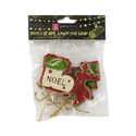 3 décors de Noël assortis en bois thème 2 3 décors de Noël assortis en bois thème 2