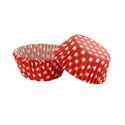 Caissette cupcake rouge pois blancs (x50) Caissette cupcake rouge pois blancs (x50)