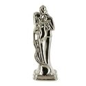 Couple de mariés argent solennel 30 cm Couple de mariés argent solennel 30 cm