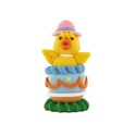 Décor sucre Poussin de Pâques coquille bleue Décor sucre Poussin de Pâques coquille bleue