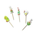 Décor Animaux de Pâques 2 sur pique (x10) Décor Animaux de Pâques 2 sur pique (x10)
