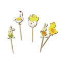 Décor Animaux de Pâques sur pique Décor Animaux de Pâques sur pique
