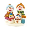 Décors comestibles Famille bonshommes de neige (x20) Décors comestibles Famille bonshommes de neige (x20)
