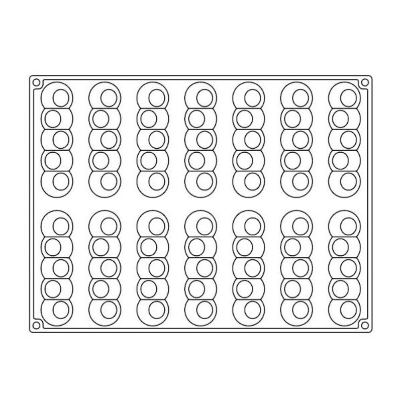 Moule silicone Pelota Pavoni