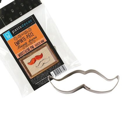 Emporte-pièce moustache 6 cm