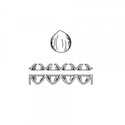 Moule silicone 3D Noisette Pavoni Moule silicone 3D Noisette Pavoni