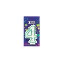 Bougie Anniversaire, chiffre 4 Bougie Anniversaire, chiffre 4