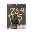 Cake Topper Chiffres Dorés Cake Topper Chiffres Dorés