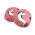 Caissette cupcake roses Licorne (x 50) Caissette cupcake roses Licorne (x 50)