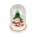 Cake Topper Boule à neige Père Noël Patisdécor Cake Topper Boule à neige Père Noël Patisdécor