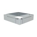 Cadre extensible inox carré 16 à 30 cm Cadre extensible inox carré 16 à 30 cm
