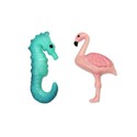 Découpoirs relief Flamant Rose et Hippocampe (x2) Découpoirs relief Flamant Rose et Hippocampe (x2)
