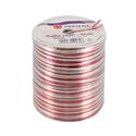Bolduc Raphia Pearl rouge / argent 50 m Bolduc Raphia Pearl rouge / argent 50 m