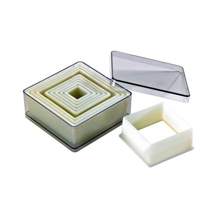 Découpoirs carrés unis polyglass x9