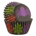 Mini caissette cupcake araignée Wilton (x100) Mini caissette cupcake araignée Wilton (x100)