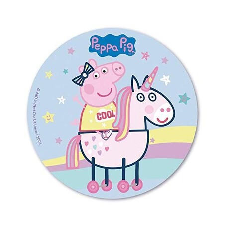 Disque azyme Peppa Pig 20 cm