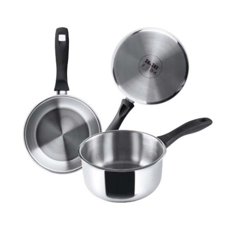 Casserole Acier Inox Argenté Casserole Acier Inox Argenté