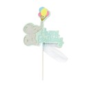 Cake topper éléphant anniversaire Patisdécor Cake topper éléphant anniversaire Patisdécor