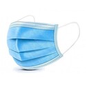 Masques Chirurgicaux 3 plis avec élastiques (x10) Masques Chirurgicaux 3 plis avec élastiques (x10)