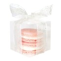Boîte à dragées cube transparentes polypro(x5) Boîte à dragées cube transparentes polypro(x5)