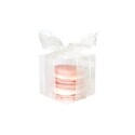 Boîtes à dragées cube transparent Patisdécor (x3) Boîtes à dragées cube transparent Patisdécor (x3)